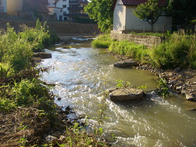 Steinbuhnen und Strsteine